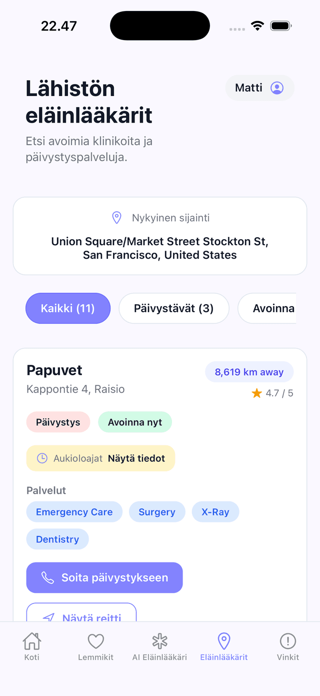 Pet112 App Screenshot 4